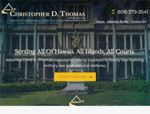 Tablet Screenshot of hawaiianfamilylaw.com